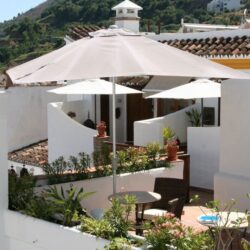 private terrace La Posada del Angel